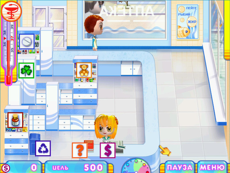 Скриншот к игре Аптечный переполох